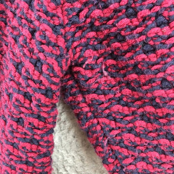 Talbots Open Front Cardigan Sweater Womens S Multicolor Wool Blend Long Sleeve - Picture 6 of 16